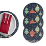 Hermia Set de 4 Salvamanteles Multicolor de 37 cm